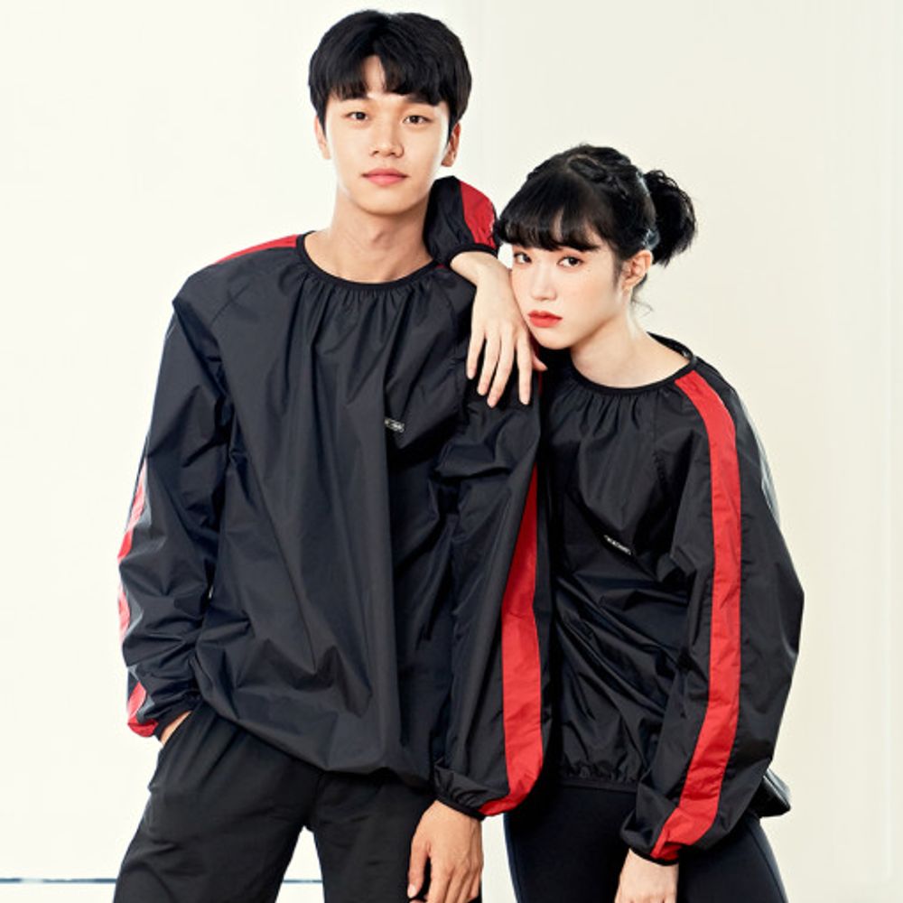 [MURO] SQUEEZE SUIT - High-Tech Sportswear with Sweat-Boosting Fabric, Waterproof & Windproof Silver Coating for Rapid Heat and Quick Drying.